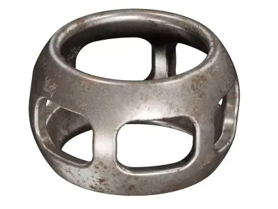 Rusty Automotive Cage 3D model