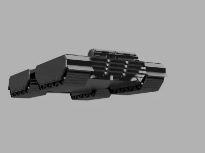 Mammoth Tank Command and Conquer Remastered Battle Tank 3D print model