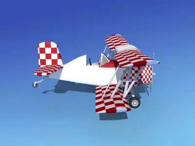 Grumman G-164 AgCat V12 Sport 3D model