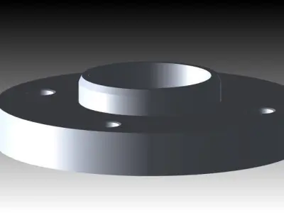 Wheel spacers 4x100 Free 3D model