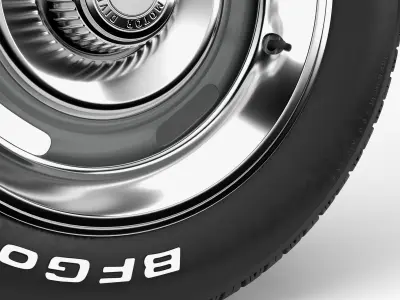 BFGoodrich GM Rally Trim Combo 3D model