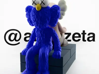 Kaws BFF Seeing x Companion Watching for Print 3D print model