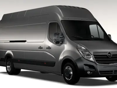 Opel Movano L4H3 Van 2016 3D model