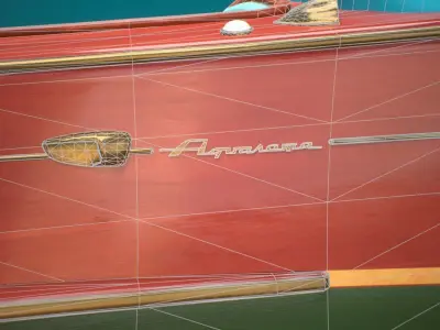 Riva Aquarama Runabout PBR Low-poly 3D model