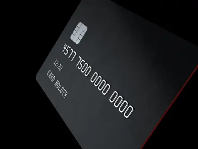 Credit Card 3D model buy
