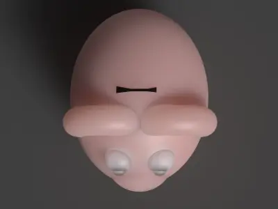 piggy bank Low-poly 3D model