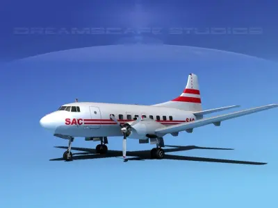 Martin 202 SAC  3D model