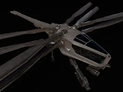 Ornithopter -Dune 3D model