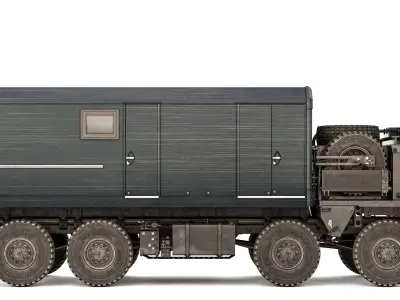 MAN KAT 8x8 3D model