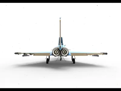 Eurofighter Typhoon 3D model