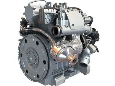 Car Engine - 3D Models 3D model