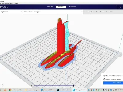V-33 Aircraft Mockup Free 3D print model