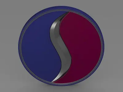 Studebaker Logo 3D model
