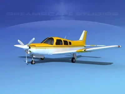 Piper Turbo Arrow 240 V15 3D model