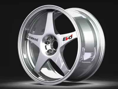 Regamaster Evo Deep Dish 3D model