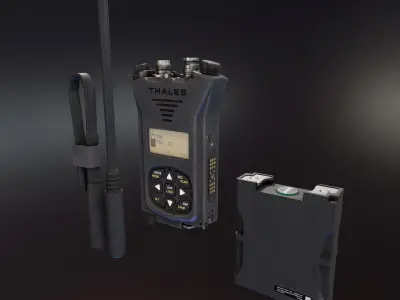 AN PRC 148e Spear Low-poly 3D model
