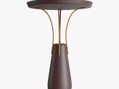 Supple Table Free low-poly 3D model
