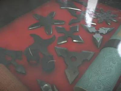 Ninja Starter Kit Low-poly 3D model