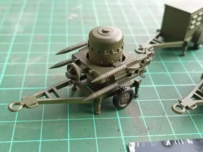 Rapier SAM Launcher unit 3D print model