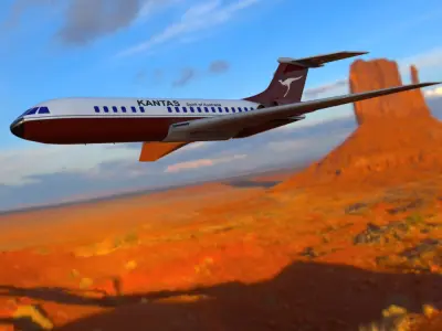 Vickers VC-10 3D model