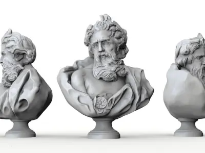 Zeus of Otricoli model 3D model