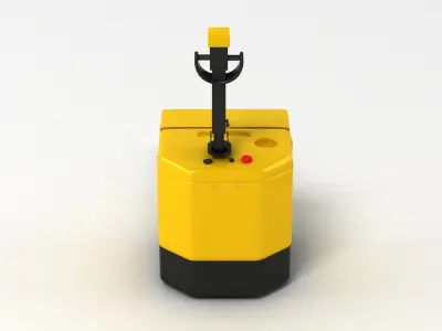 Warehouse Pallet Truck 3D model