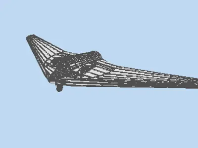 Drone - UAV Sentinel 3D model