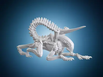Alien Xenomorph 3D print model purchase