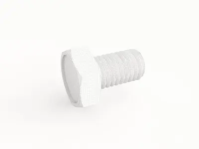 Screw 160 3D model