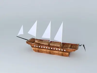 The USS Katrina Free 3D model