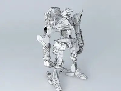 guren mk. 2 (fixed update) Free 3D model