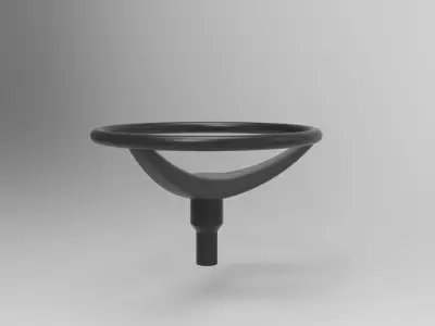 Steering wheel 3 3D model