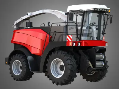 Rostselmash - RSM 1403 Harvester Combine 3D model