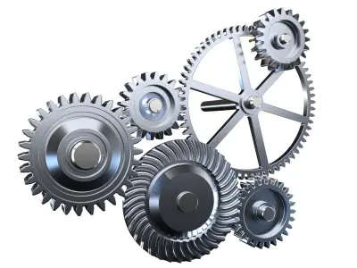 Gear mechanism v1 3D model