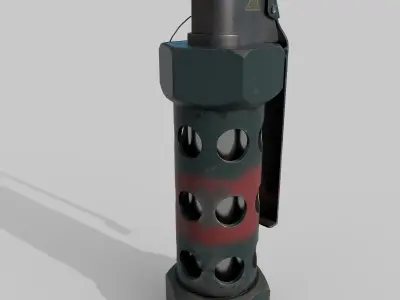 Grenade M 84 Low-poly 3D model