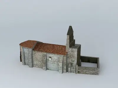 Romanian Church of Santa Maria de Retortillo Free 3D model