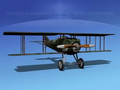SPAD SXIII V14 3D model