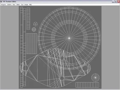 2N3055 transistor Low-poly 3D model