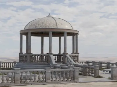 Historical Dome 3D model