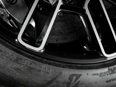 Bridgestone Potenza Race 305 30 ZR20 3D model