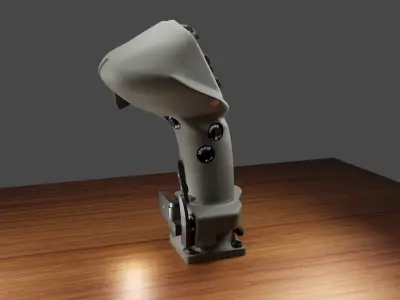 Rafale control stick 3D print model
