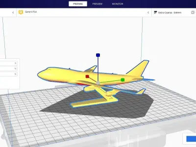 airplane 3D print model