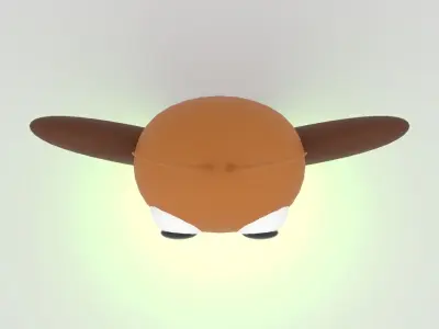 Firefly Low Poly 3D Model Low-poly 3D model