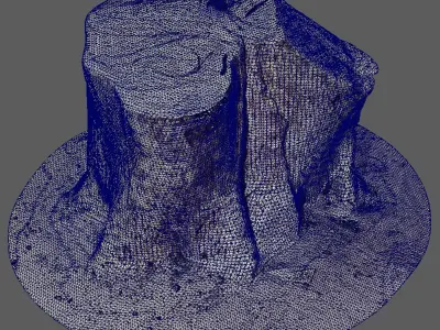 Tree Trunk for 3d Model - 3d Scan 3D model