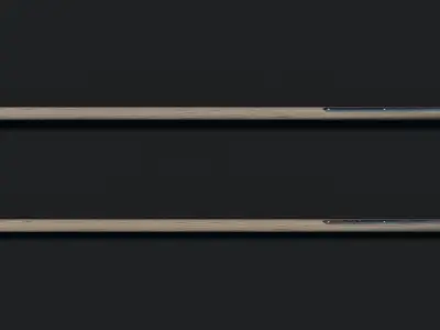 Medieval Lucerne Hammer Low-poly 3D model