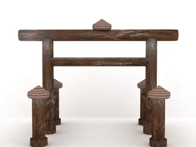 Shinmei Torii 3D model