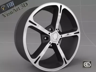 Rim AC schnitzer 3D model
