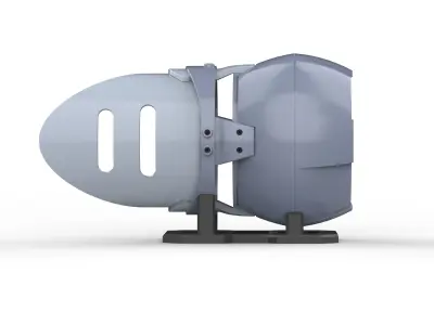  Hand Cannon - Star Trek Discovery - Commercial - Printable STL 3D print model