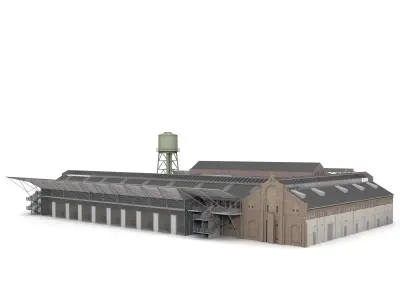 Century Hall 3D model