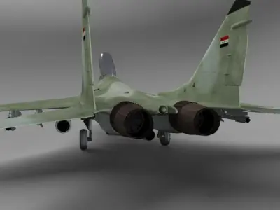 MIG 29 fighter 3D model